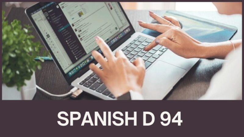 Spanish D 94