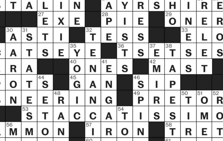 NYT Crossword